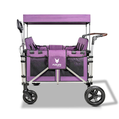 FUXLIFE Carro de mano Premium de 4 plazas FX-CTXL900