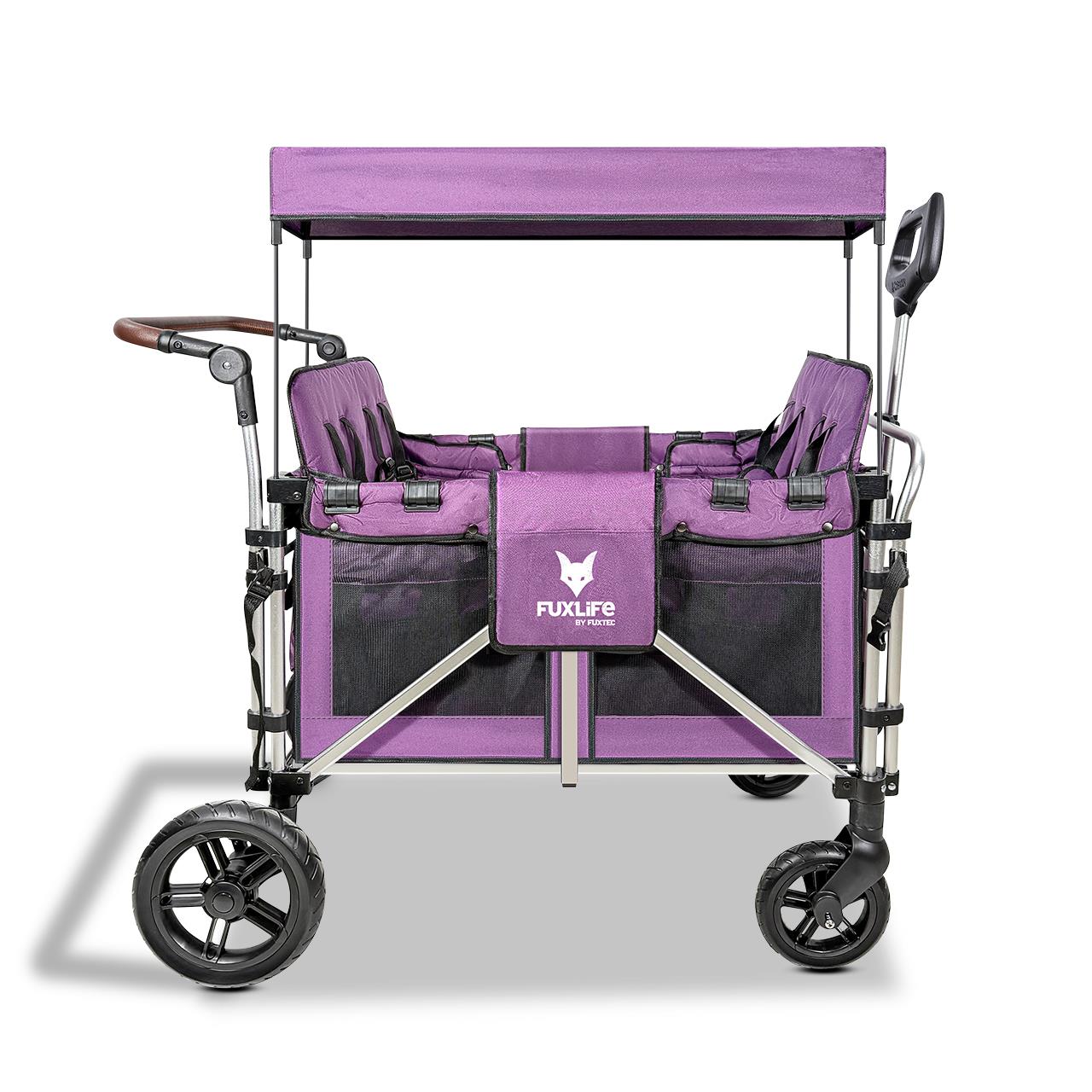 FUXLIFE Carro de mano Premium de 4 plazas FX-CTXL900