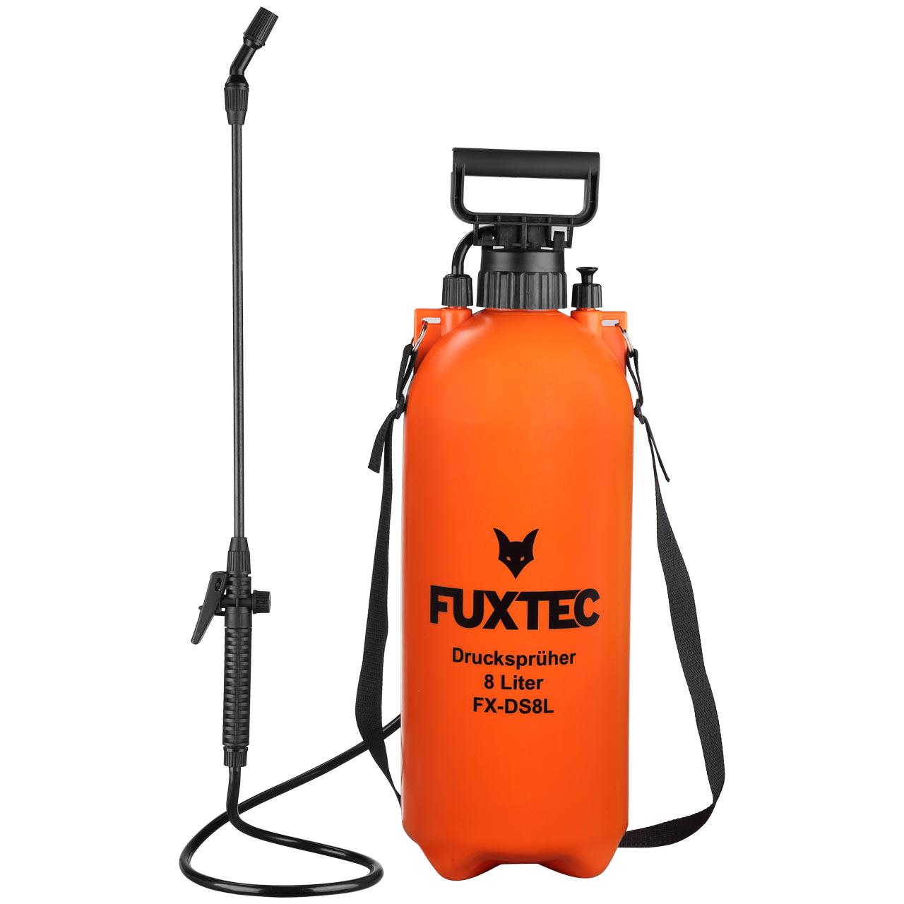 Pulverizador de mano Fuxtec FX-DS8L, 8 litros, deshierbe y control de plagas