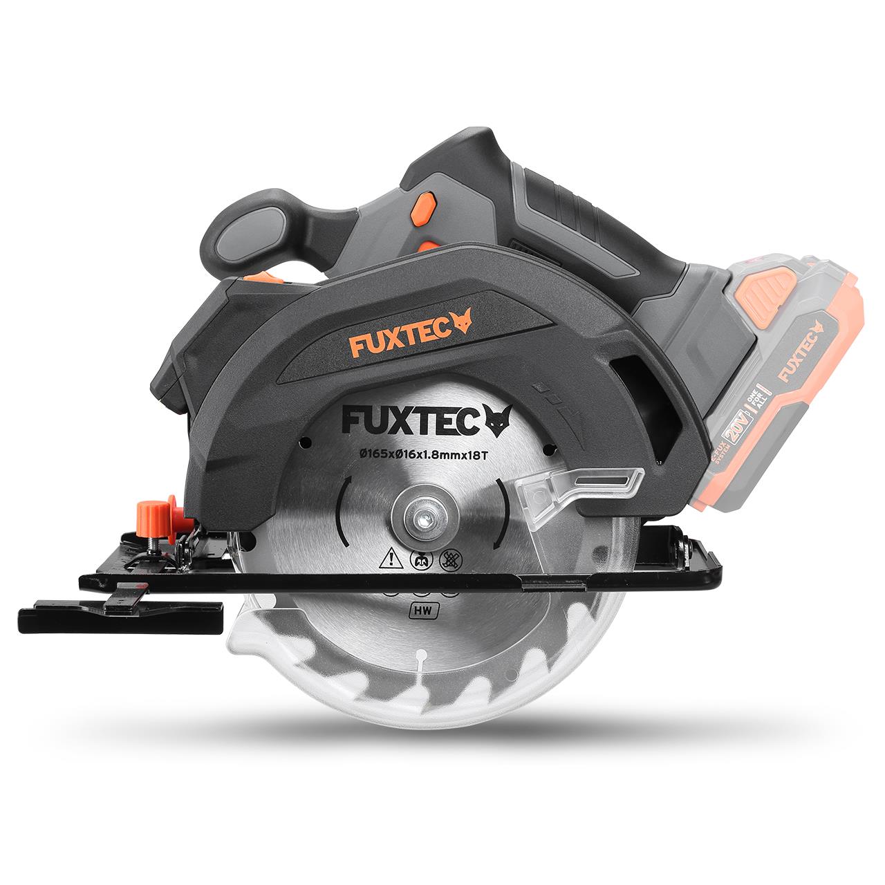 Sierra circular a batería FUXTEC 20V FX-E1CS20 SET