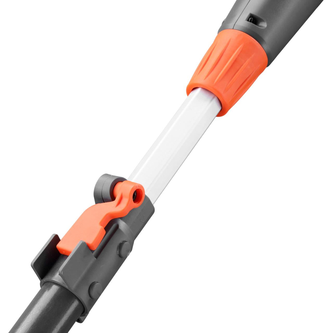 FUXTEC 20V Podadora de batería alta FX-E1HE20 SET con 1 x Batería 2Ah, 1 x Cargador 2,4A