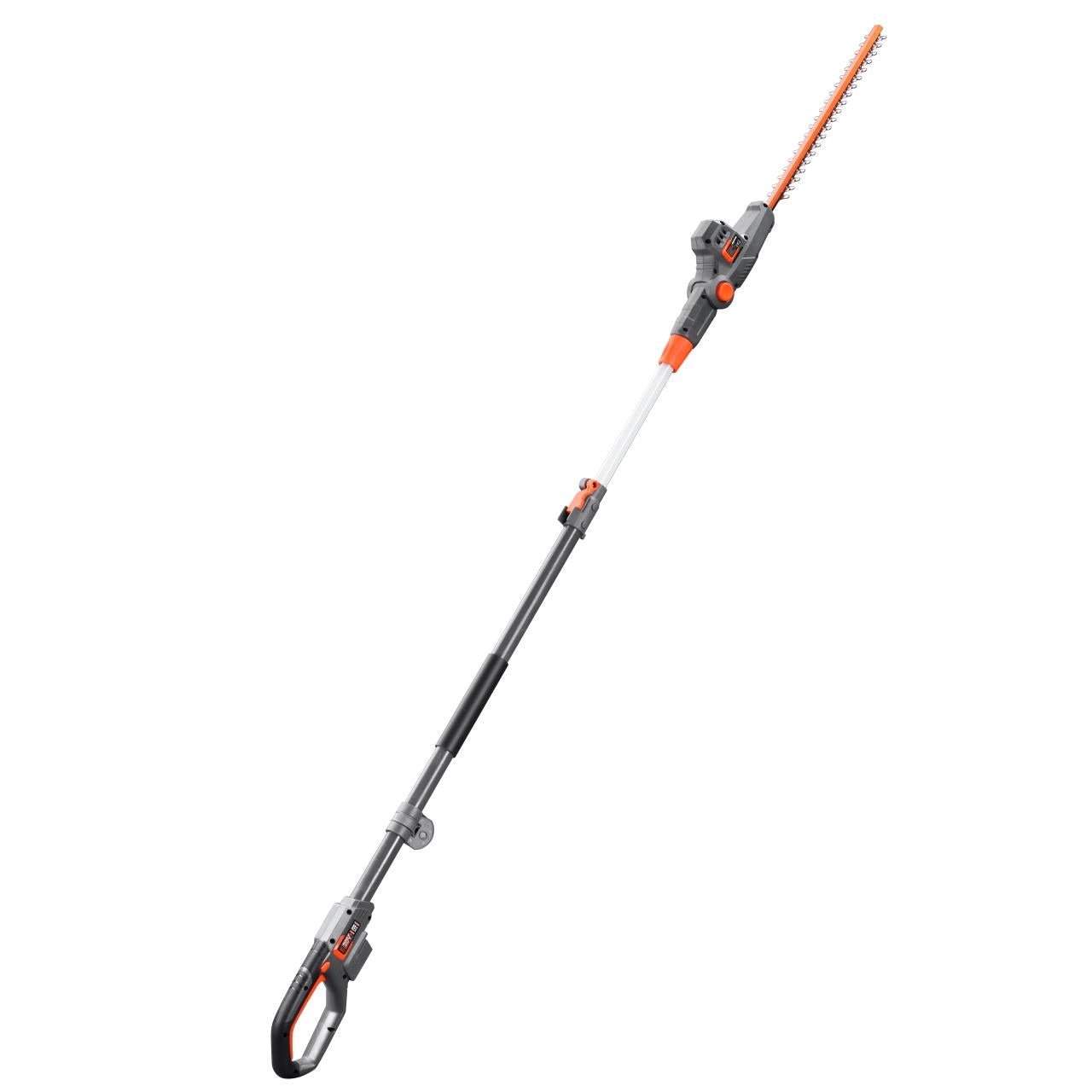 FUXTEC FX-E1HH20 cortasetos telescópico sin cable de 20V – 25 cm de longitud de corte