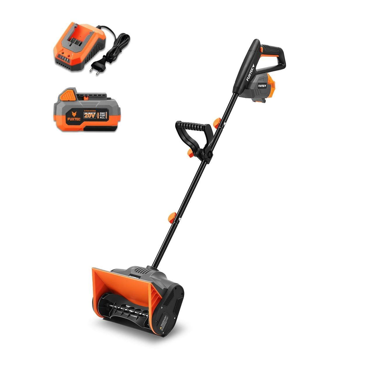 FUXTEC soplador de nieve sin cable FX-E1SCH20SET incl. batería y cargador
