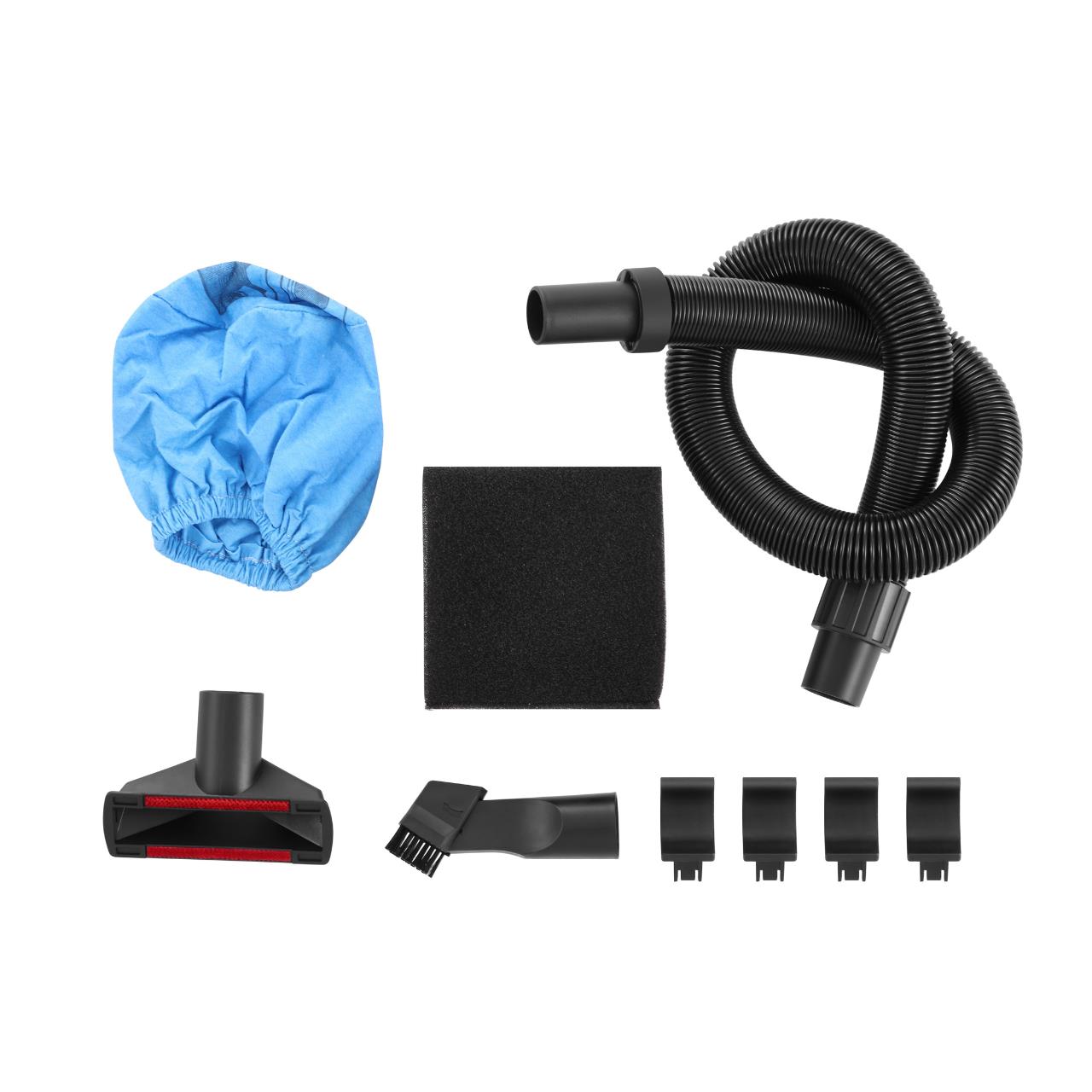 FUXTEC aspirador en seco y húmedo sin batería, sin cargador FX-E1VC20