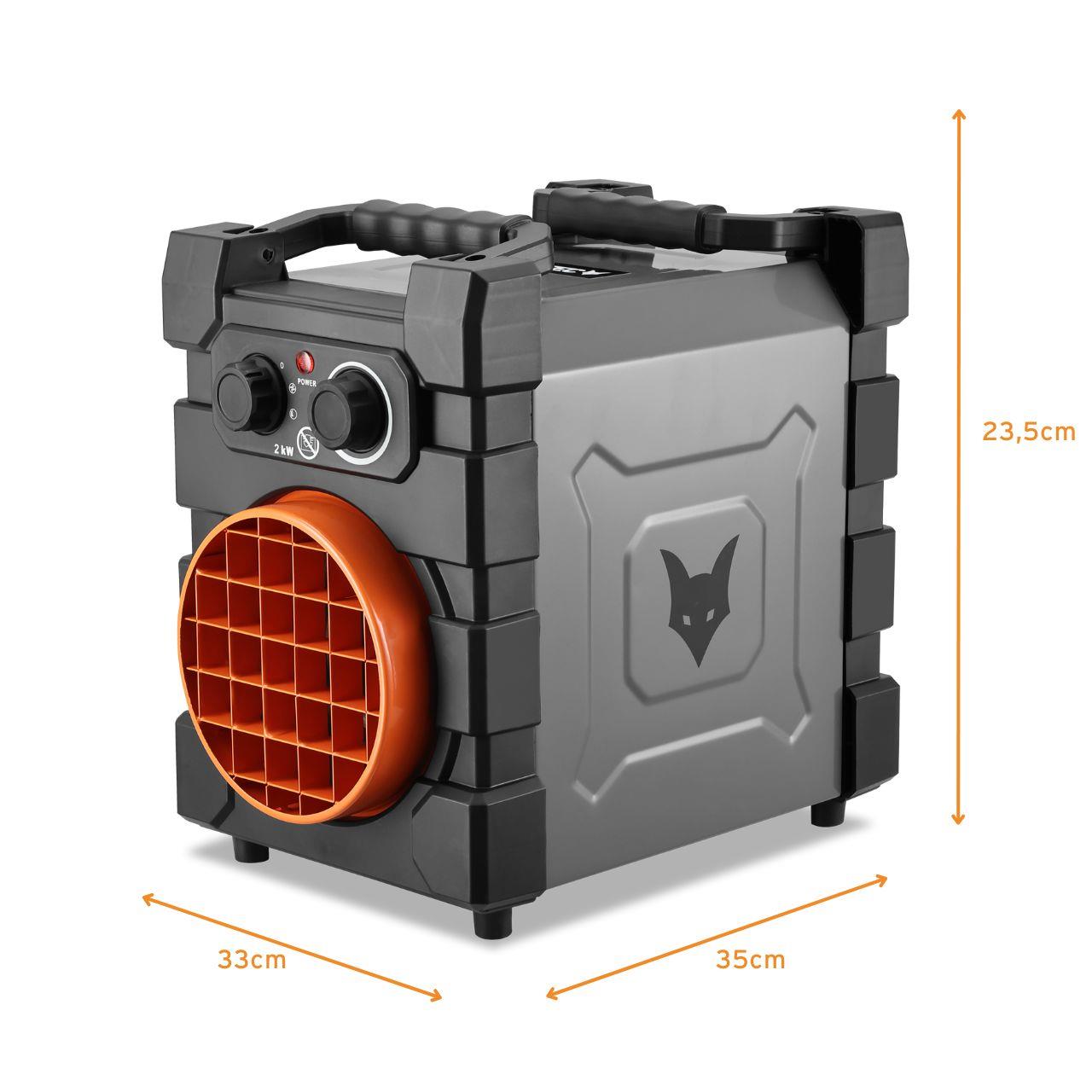 Calentador eléctrico FUXTEC FX-EH2