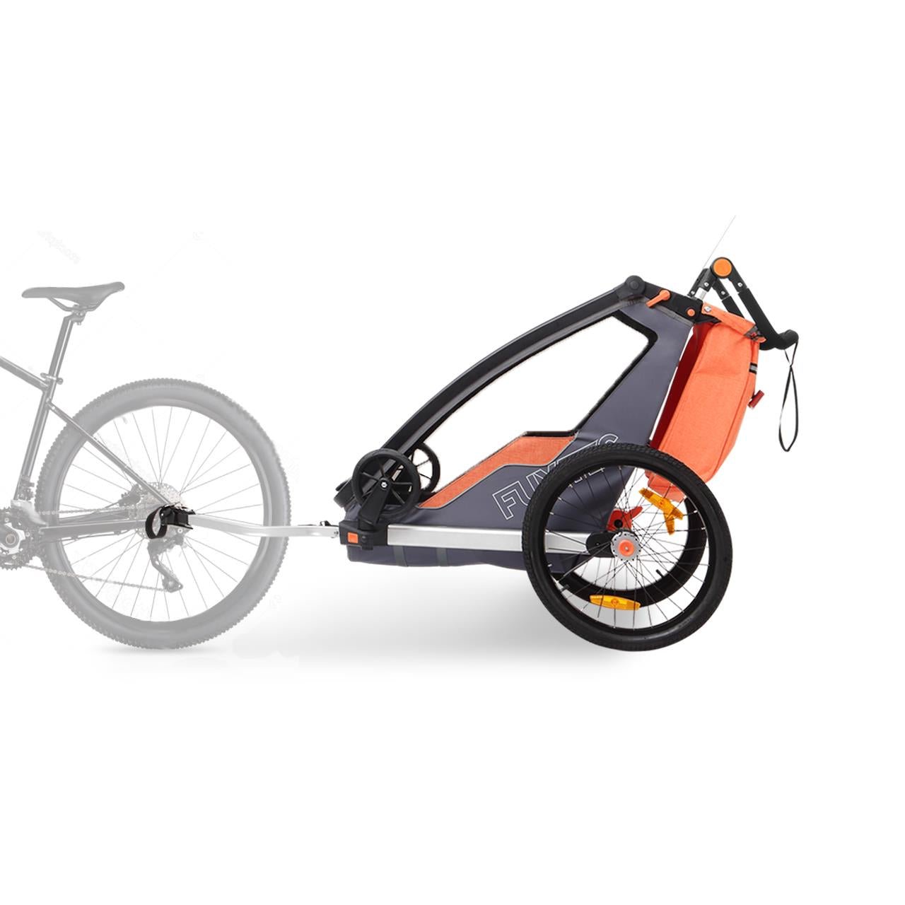 FUXTEC FX-FA1 remolque para bicicleta/jogger con rueda jogger