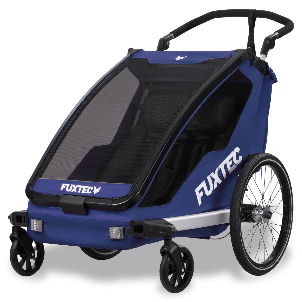 FUXTEC FX-FA1 remolque para bicicleta/jogger con rueda jogger