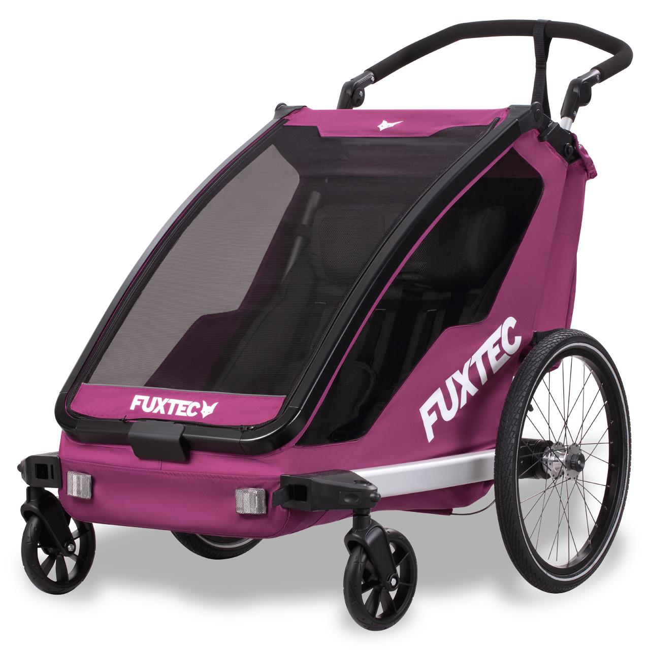 FUXTEC FX-FA1 remolque para bicicleta/jogger con rueda jogger