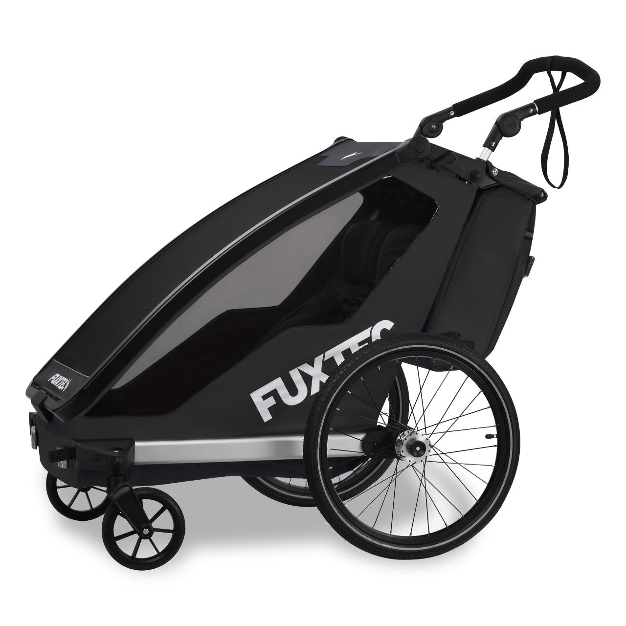 FUXTEC FX-FA1 remolque para bicicleta/jogger con rueda jogger