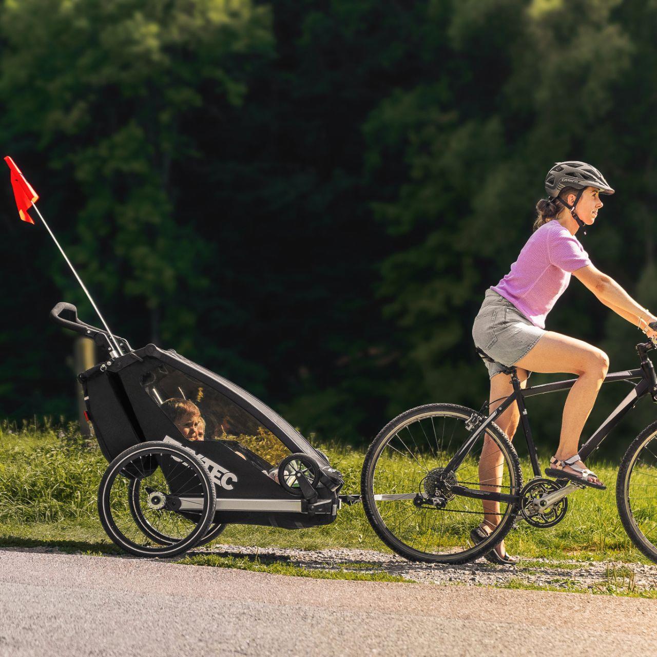 Remolque para Bicicleta Deportivo Fuxtec