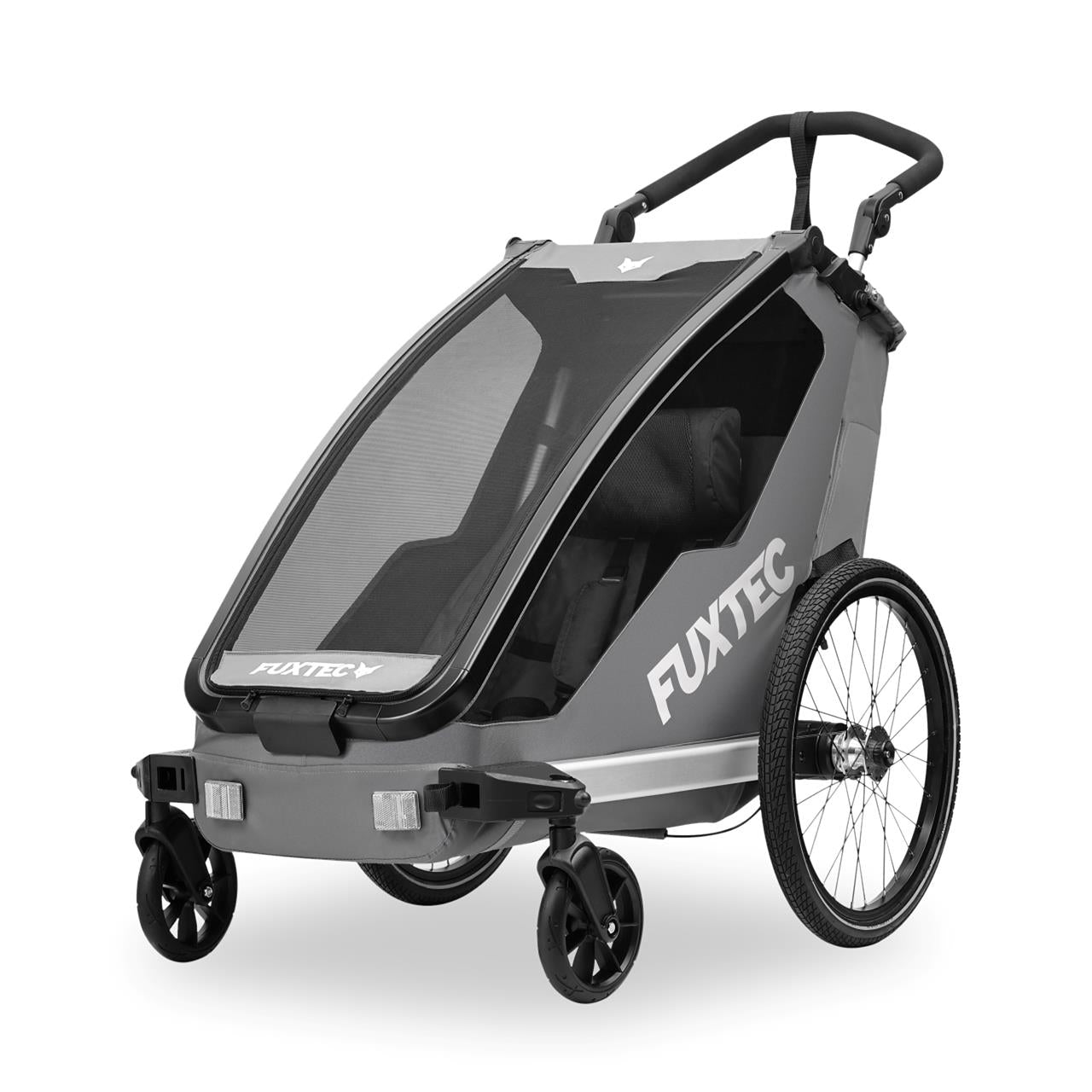 V: FUXTEC Fahrradanhänger 1-Sitzer FX-FA1S