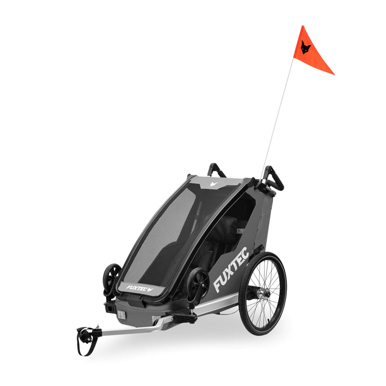 Remolque para bicicletas FUXTEC FX-FA1S/sencillo