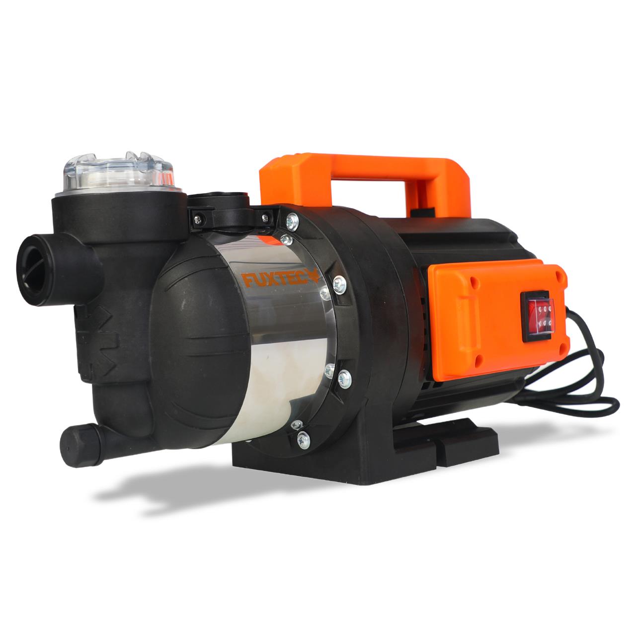 Bomba de agua para jardín FUXTEC FX-GP1200 - bomba sumergible de 1200 W, máx. 4800 l/h