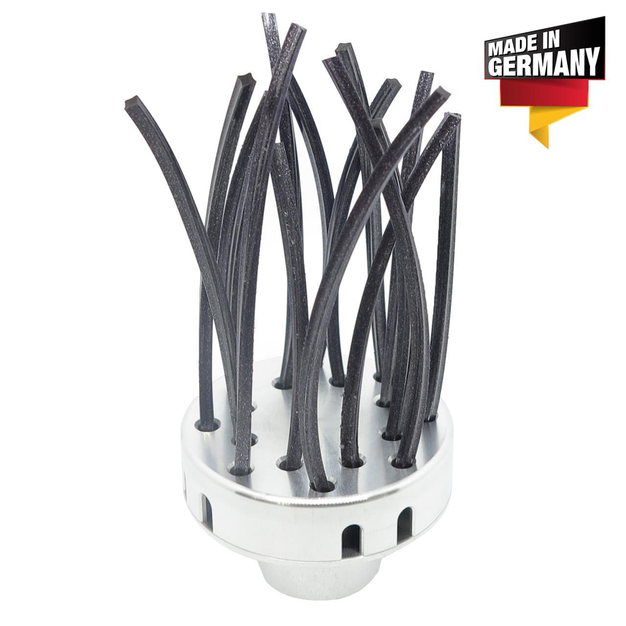 Cabezal de cepillo para maleza con función de cabezal de hilo de 8 mm para desbrozadoras