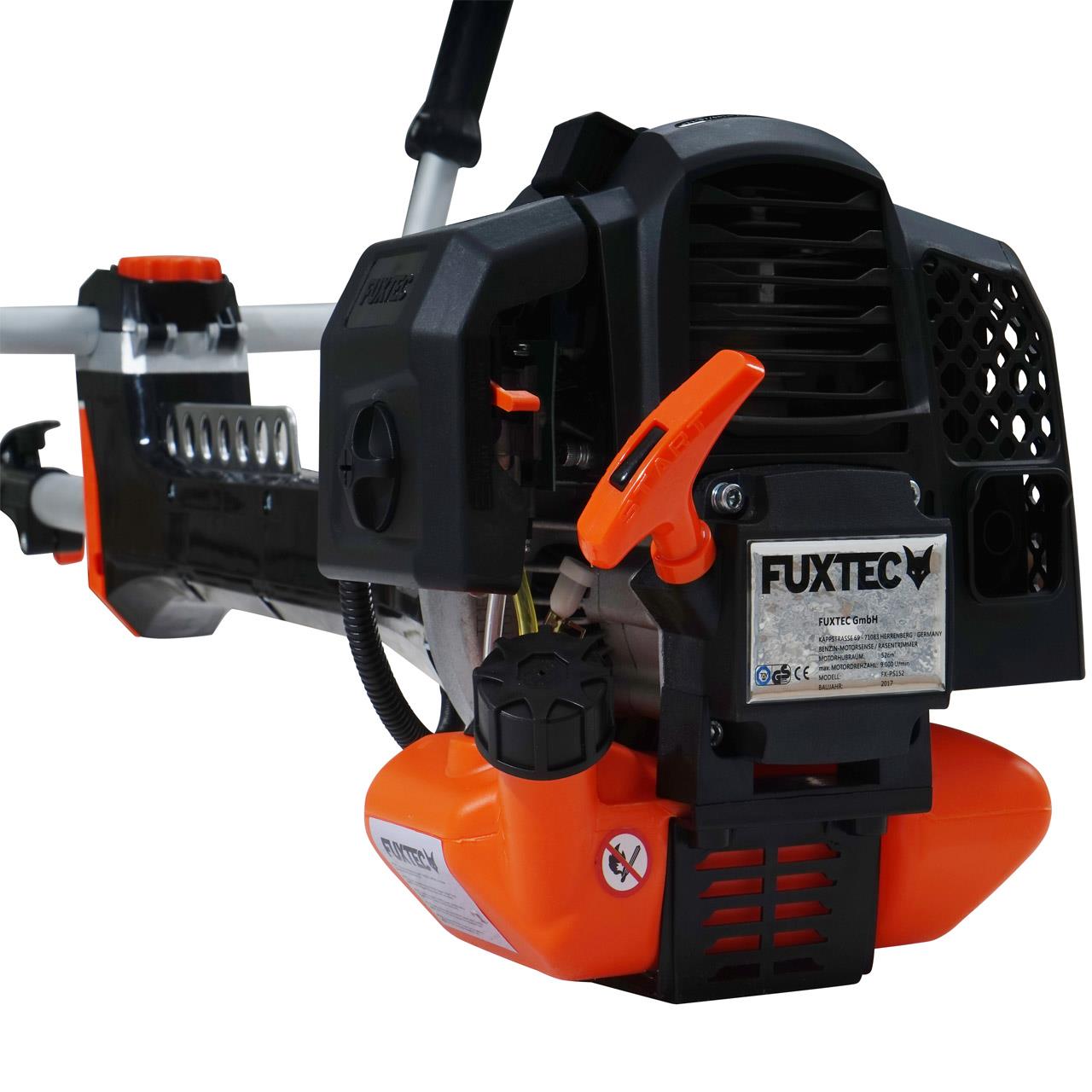 Desbrozadora Profesional de Gasolina Multifunción FUXTEC PS152 2en1 motor de 52 CC, 3 CV
