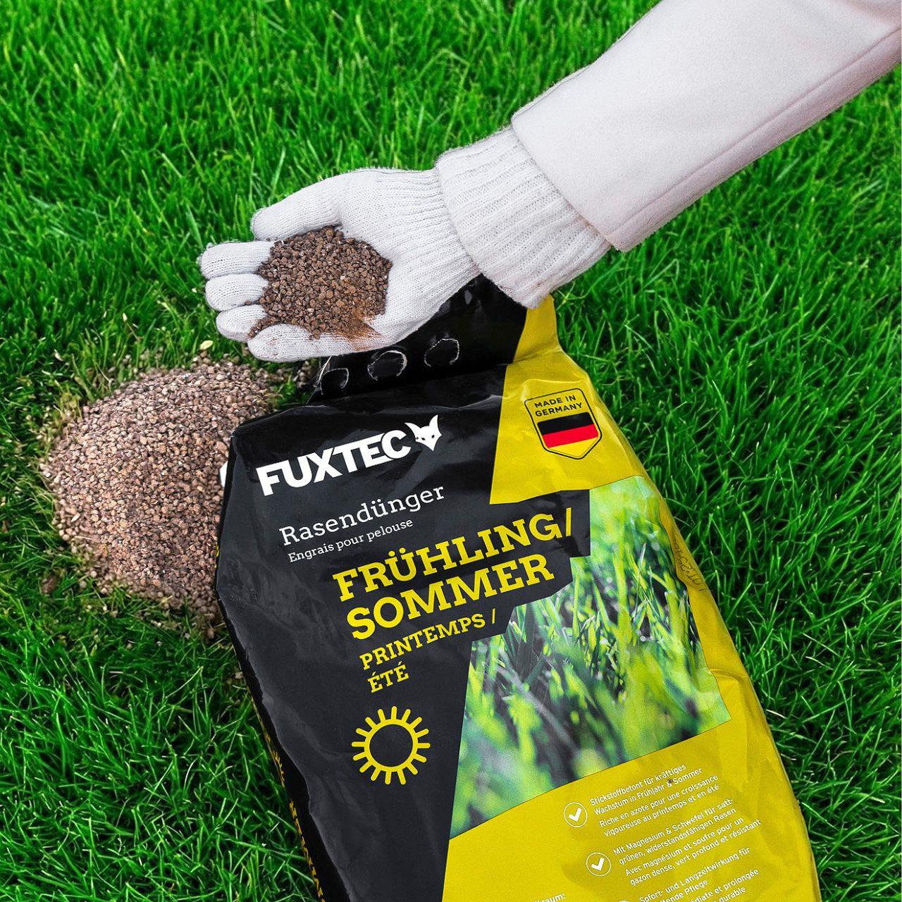 Abono para césped FUXTEC primavera/verano FX-RDFS 5 kg para 250 m2