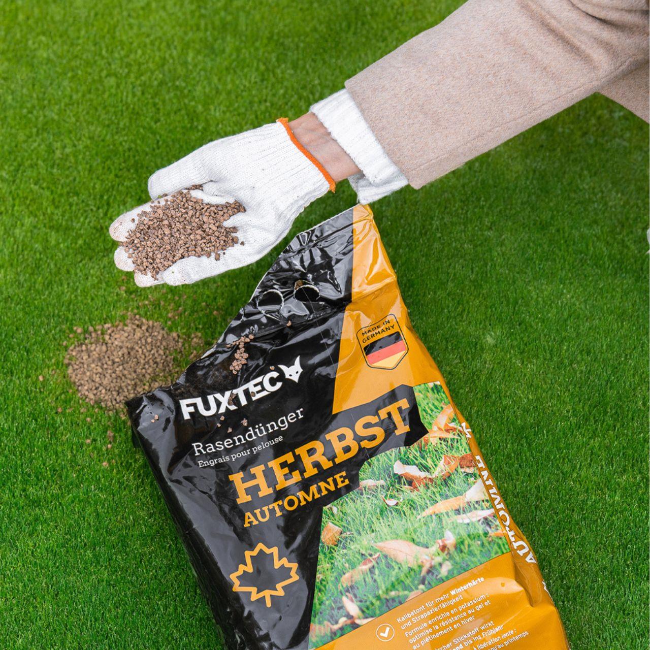 Abono de otoño para césped FUXTEC FX-RDH20 20 kg para 500 m².