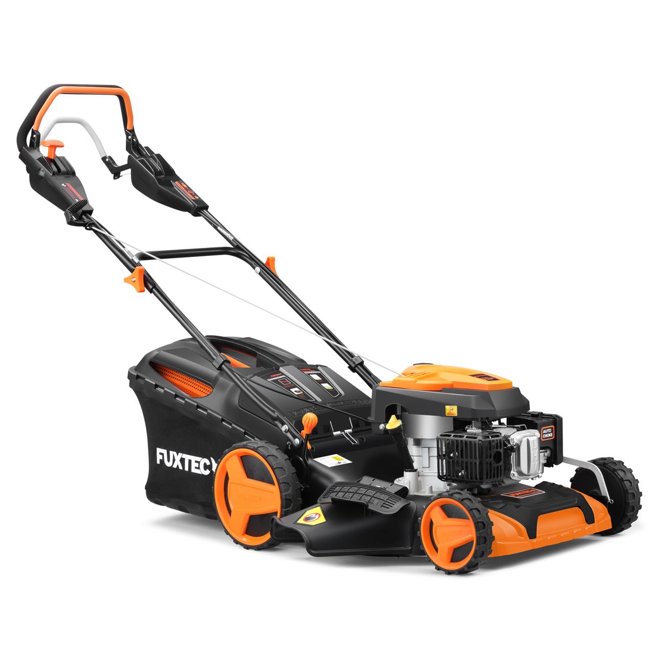 Cortacésped FUXTEC FX-RM5196PRO con tracción trasera y función «EasyClean»