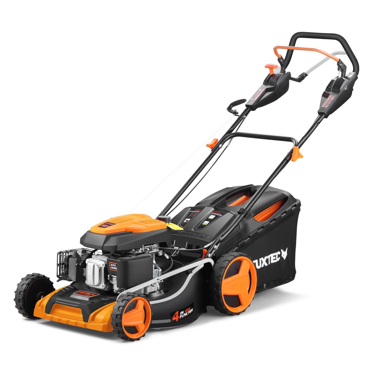 Cortacésped FUXTEC FX-RM5196PRO con tracción trasera y función «EasyClean»