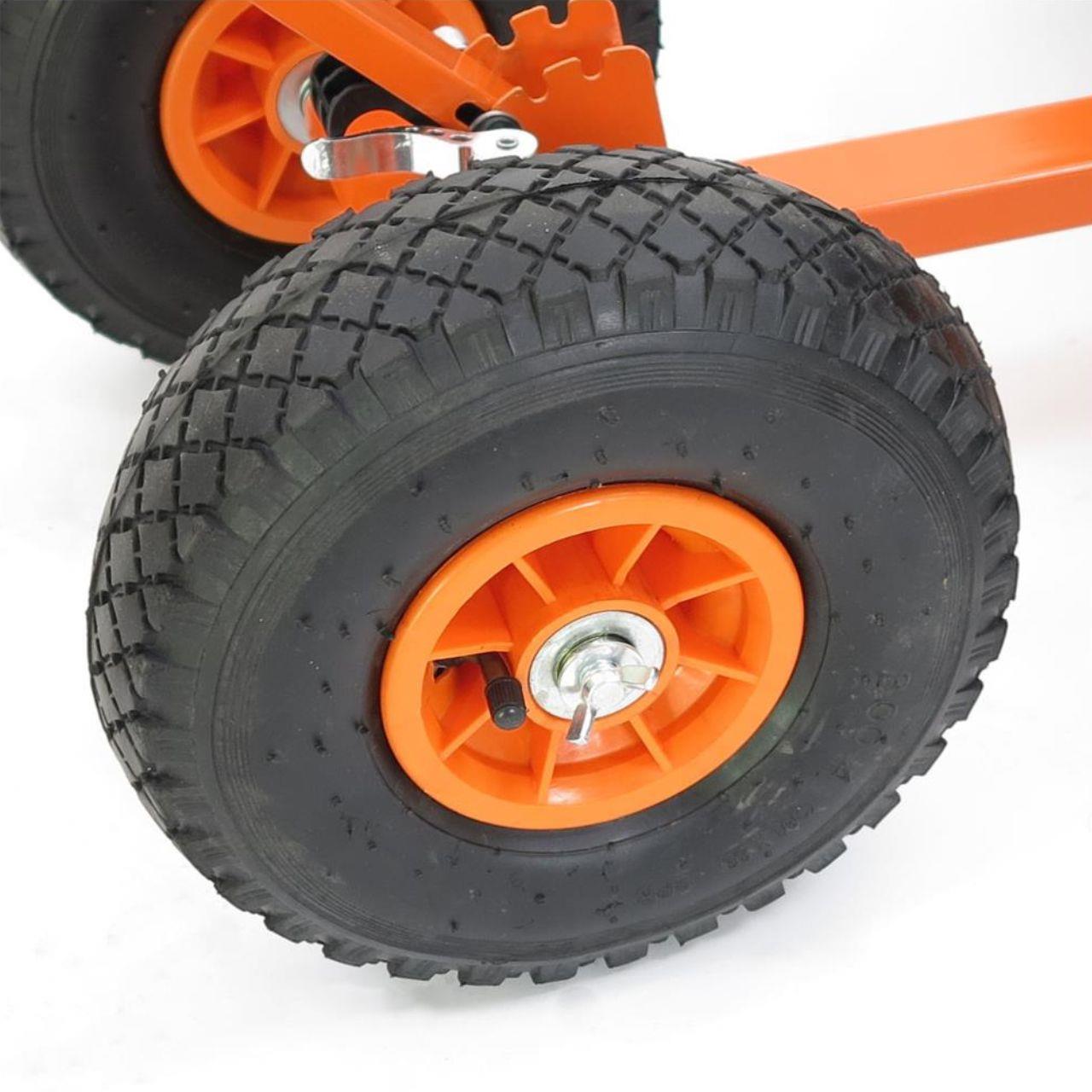 Fuxtec Pala de nieve FX-SS740 con ruedas