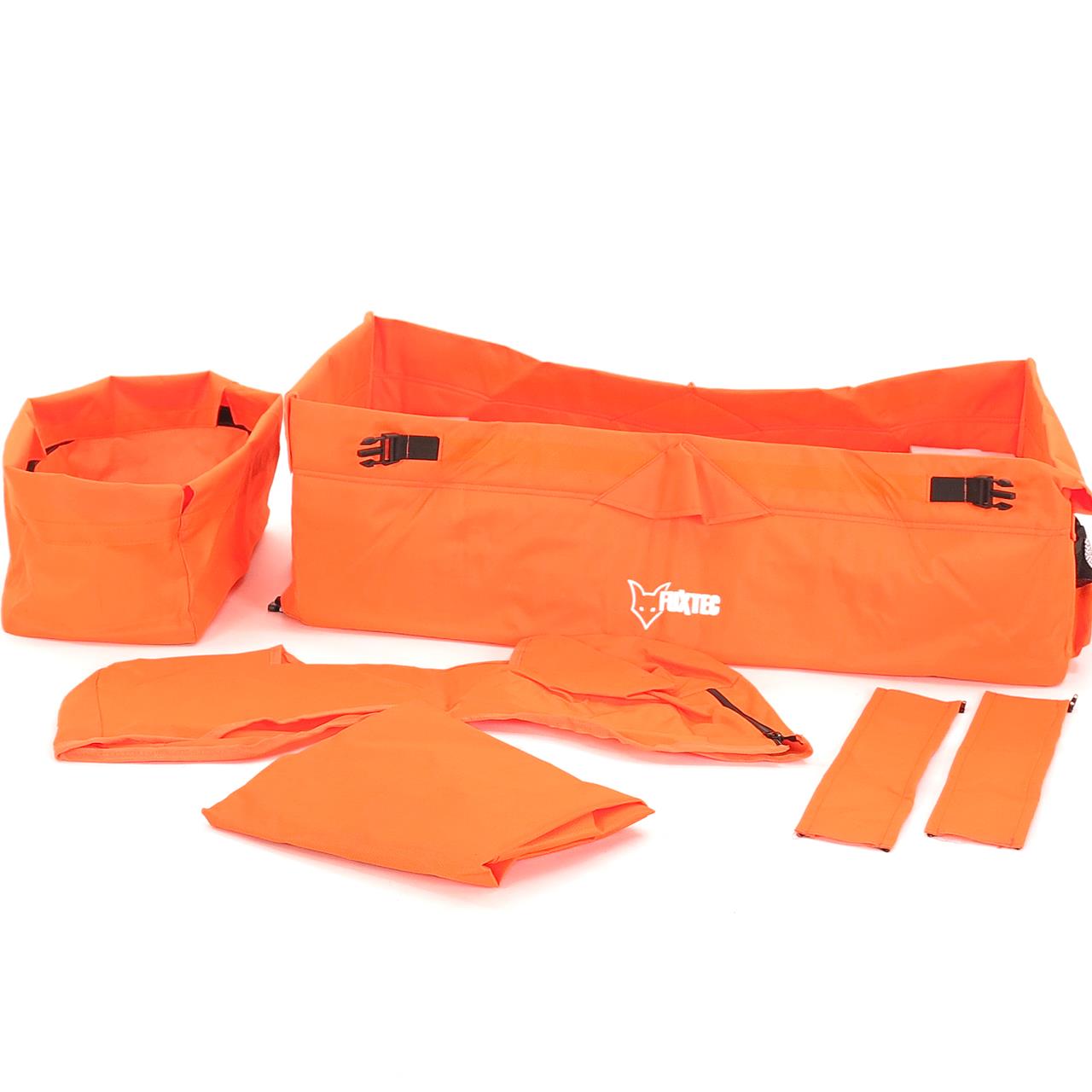 Funda de tela para Bollerwagen completo en naranja CT-500