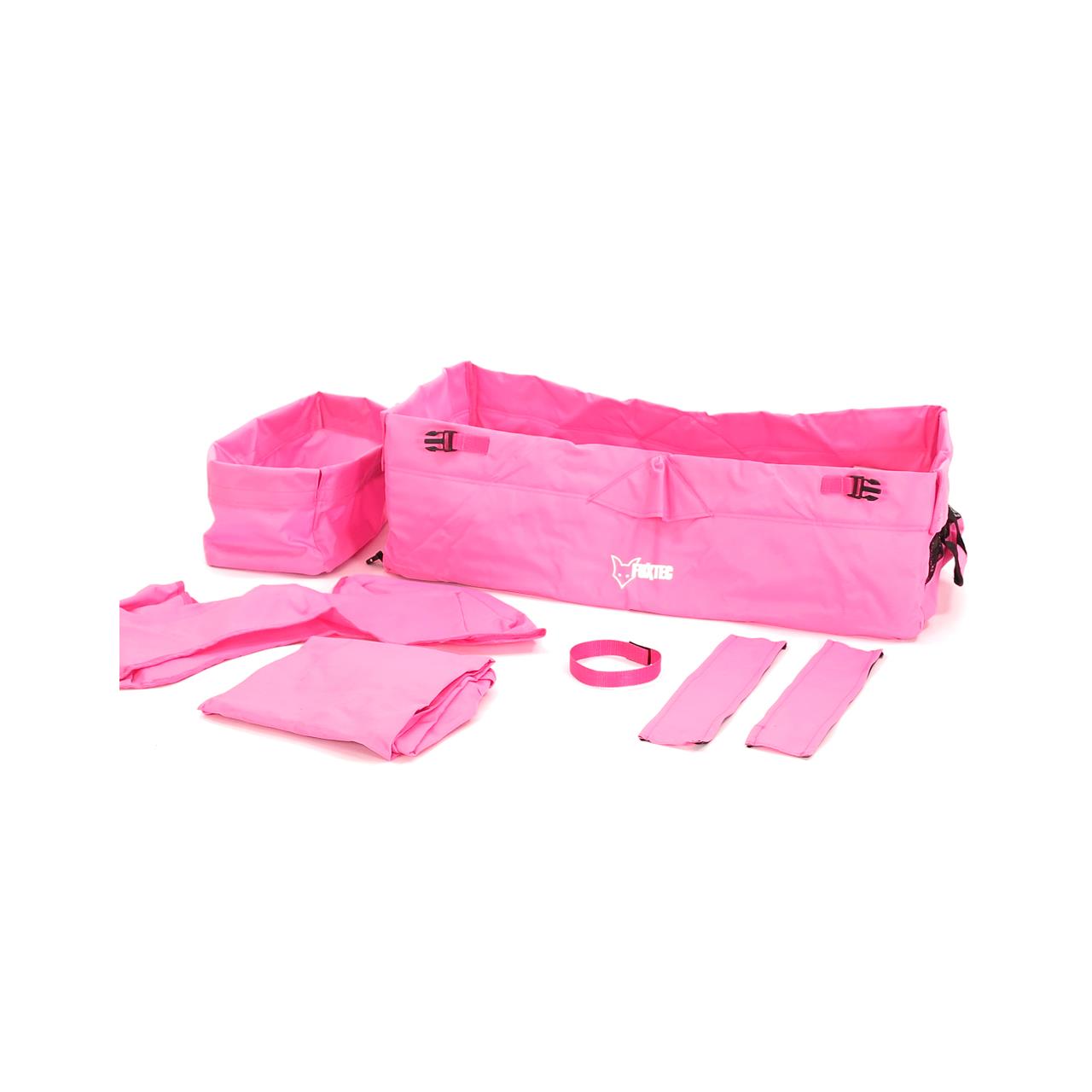 Funda de tela para carro de mano completo en rosa CT-500