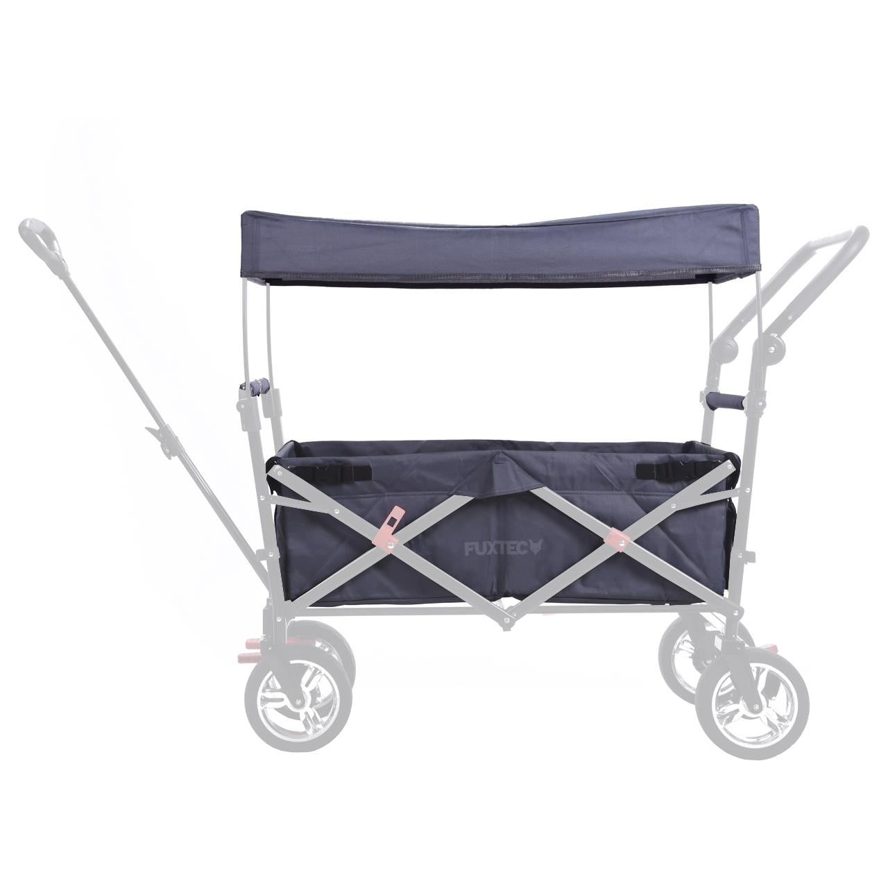 Cubierta de tela completa en gris para carrito CT-700