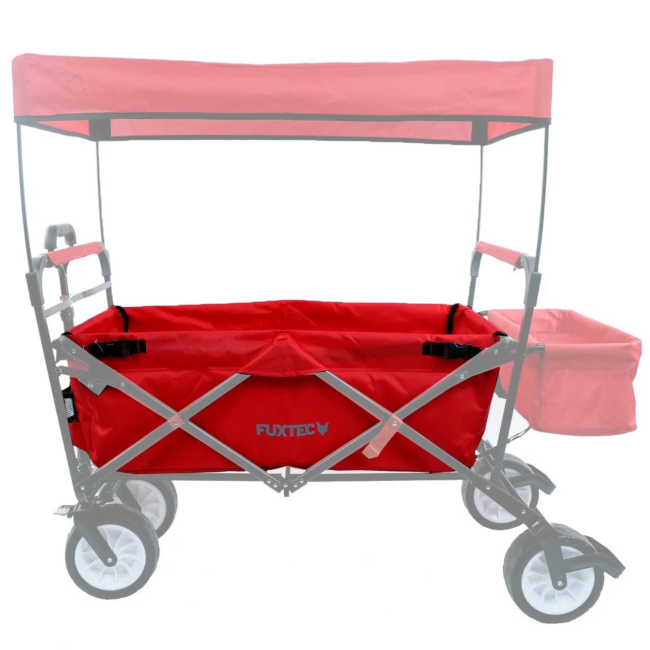 Funda de tela para el asiento del carrito CT-500 / JW76C en rojo