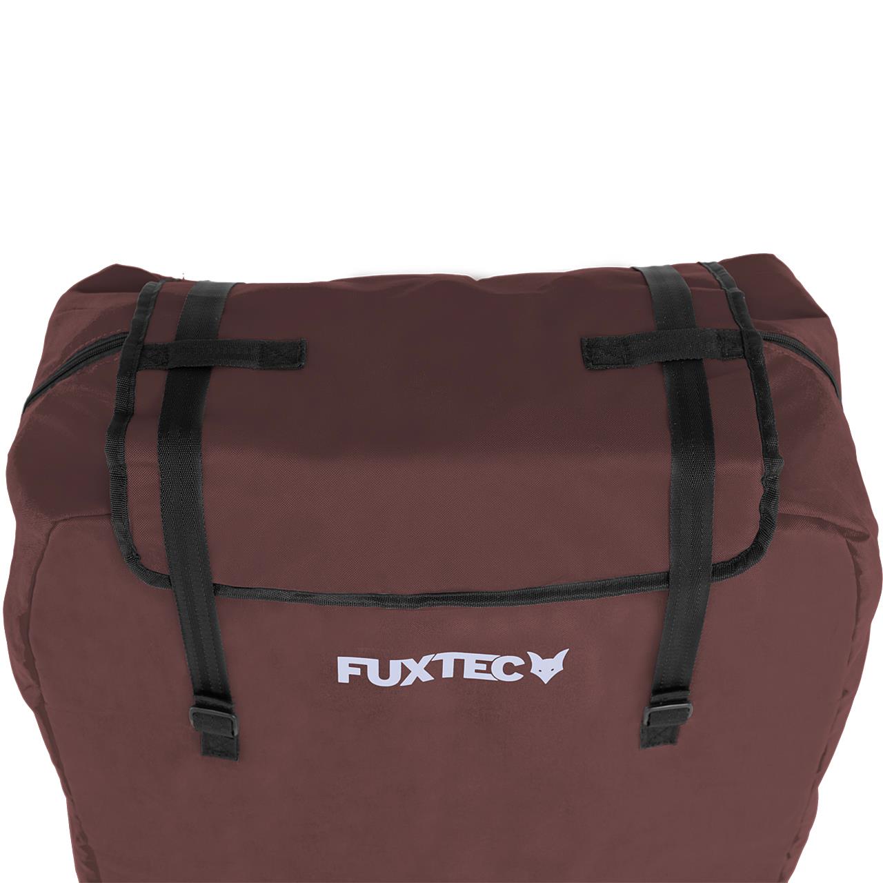 Bolsa de transporte y viaje acolchada de FUXTEC FX-CT700 & FX-CT800 Marron