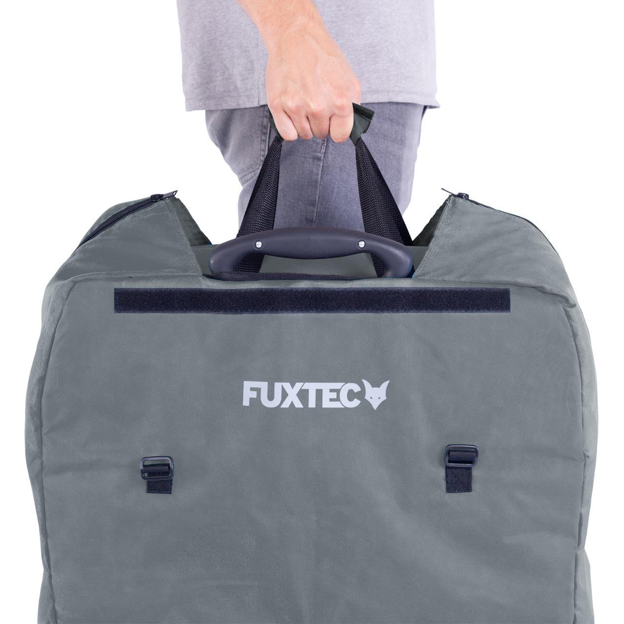 Bolsa de transporte y viaje acolchada de FUXTEC FX-CT700 & FX-CT800 Gris