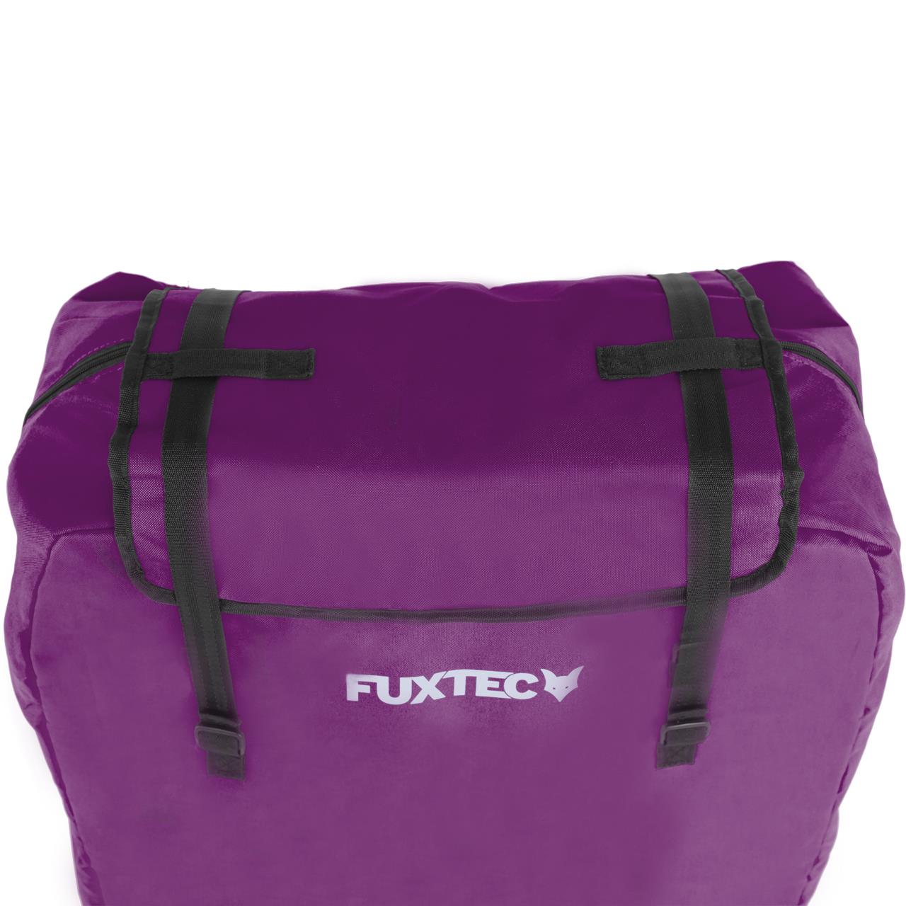 Bolsa de transporte y viaje acolchada de FUXTEC FX-CT700 & FX-CT800 Morado