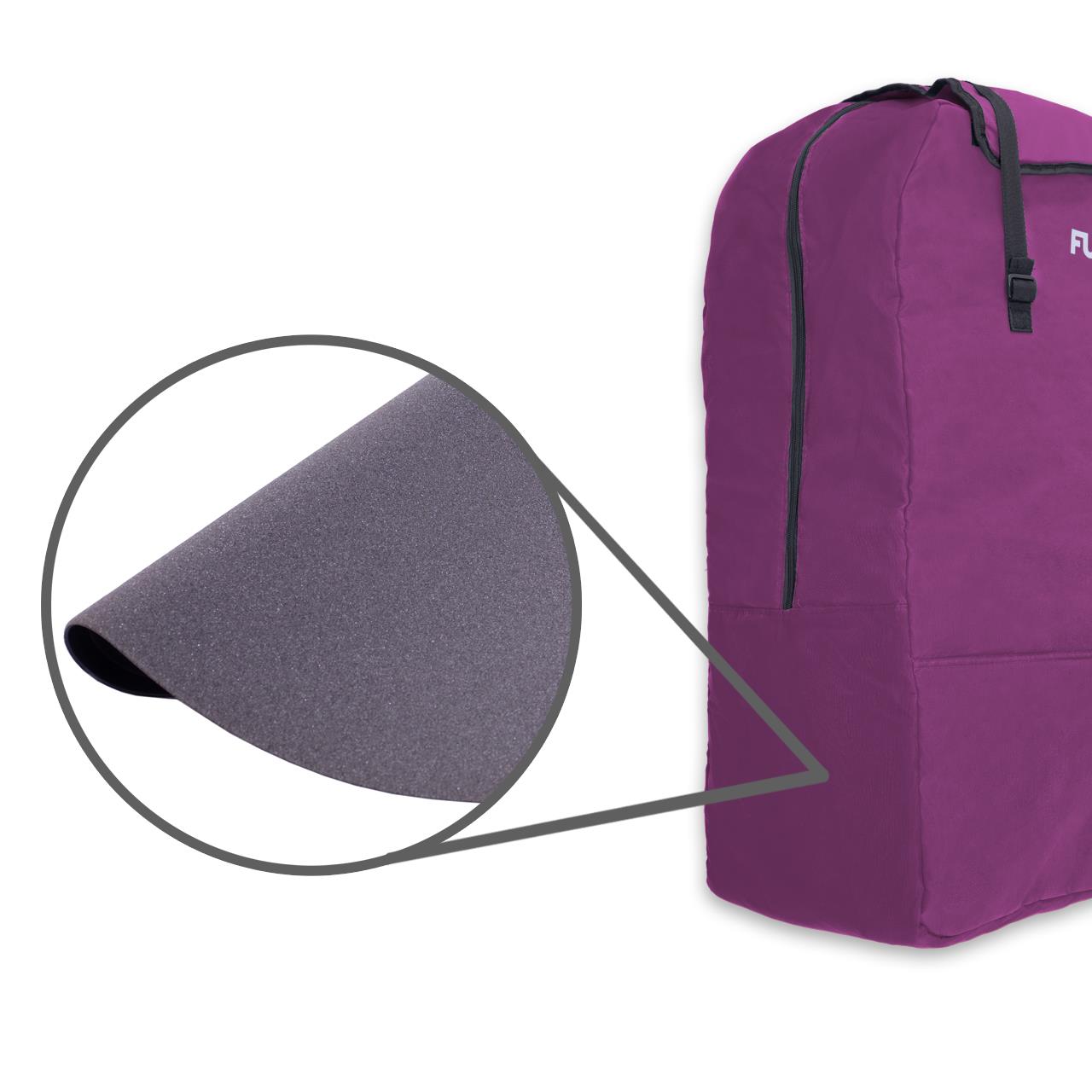 Bolsa de transporte y viaje acolchada de FUXTEC FX-CT700 & FX-CT800 Morado