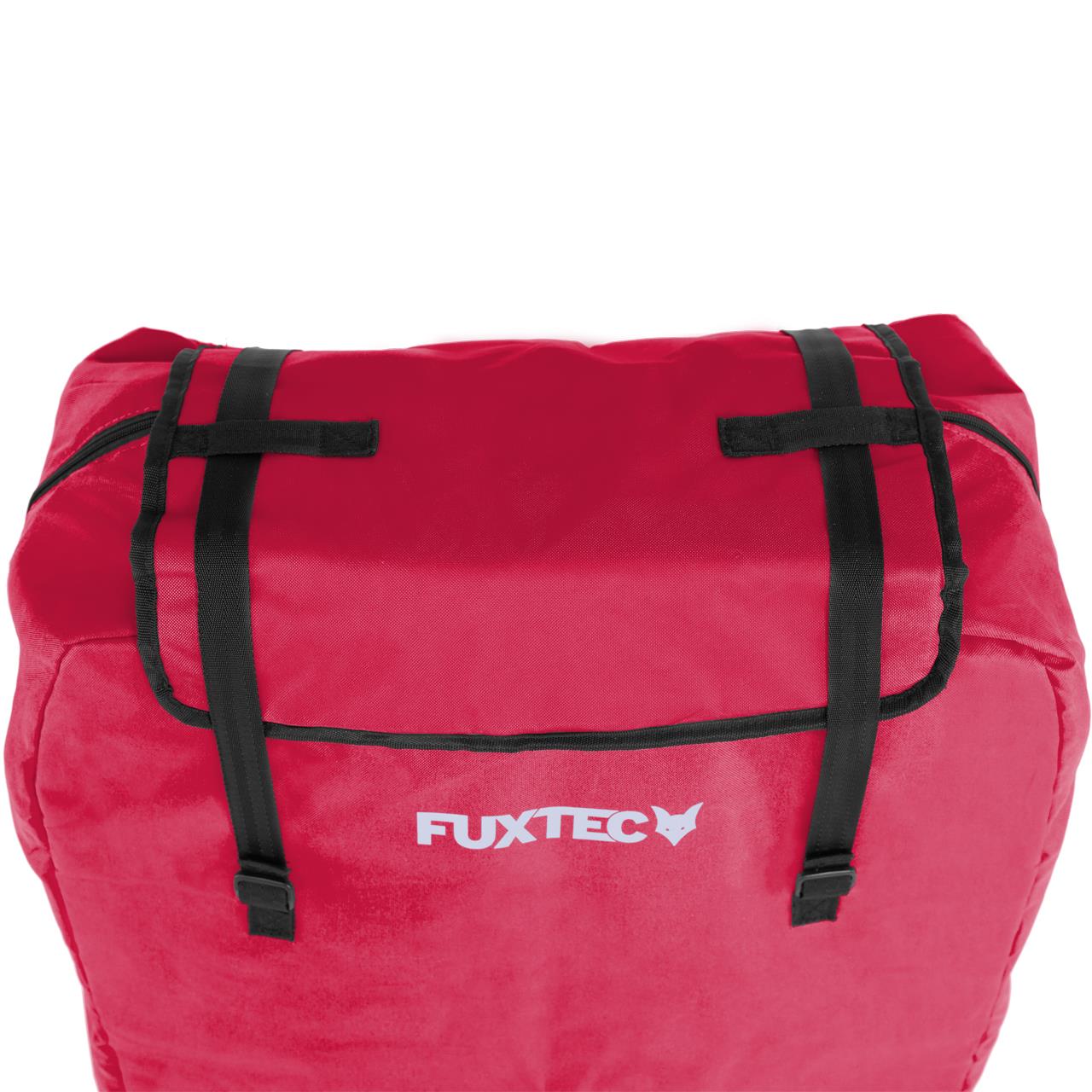 Bolsa de transporte y viaje acolchada de FUXTEC FX-CT700 & FX-CT800 rojo