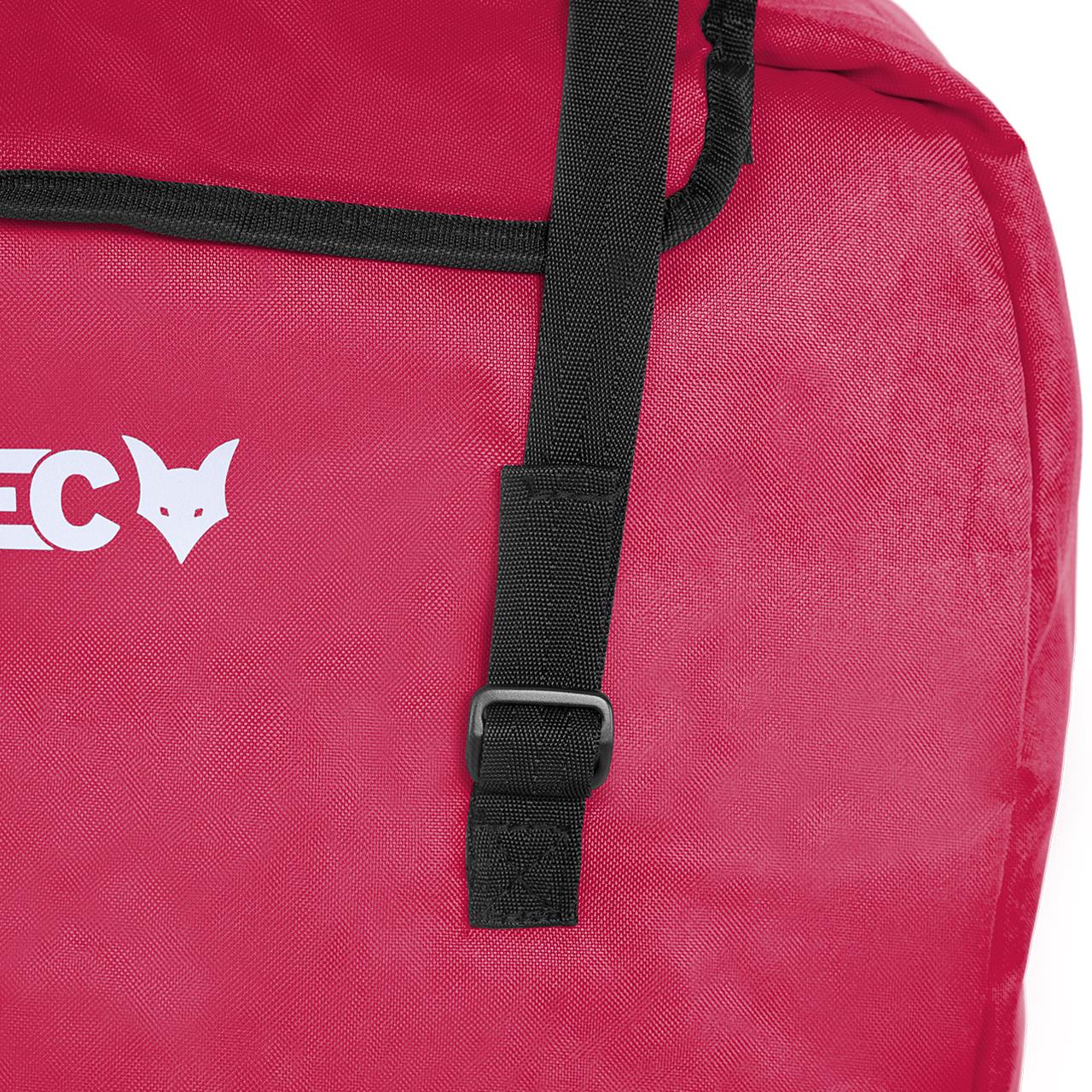 Bolsa de transporte y viaje acolchada de FUXTEC FX-CT700 & FX-CT800 rojo